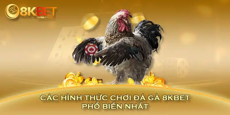 Các hình thức chơi đá gà 8KBET phổ biến nhất